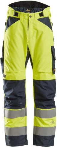 Kalhoty SNICKERS AllroundWork zimní 37.5® reflexní třída 2 žluté  S