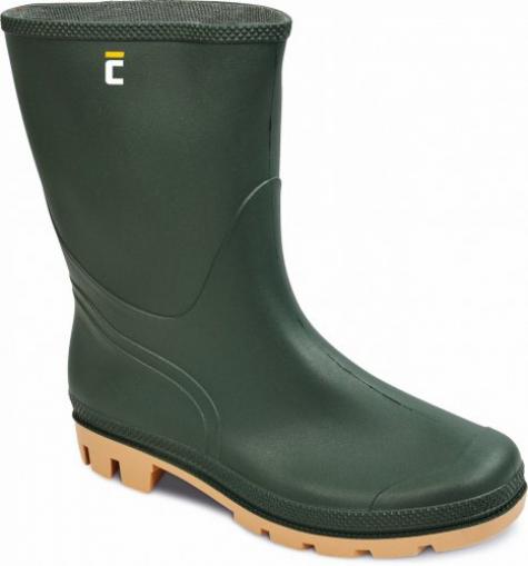Obuv holínky TRONCHETO VERDE PVC olivové