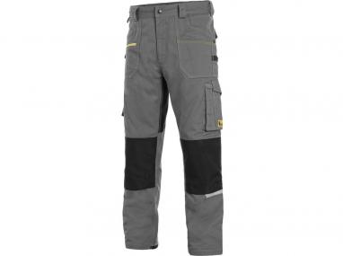 Kalhoty pas CXS STRETCH šedo-černé