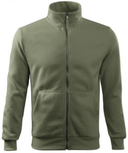 Mikina MALFINI ADVENTURE s kovovým zipem khaki
