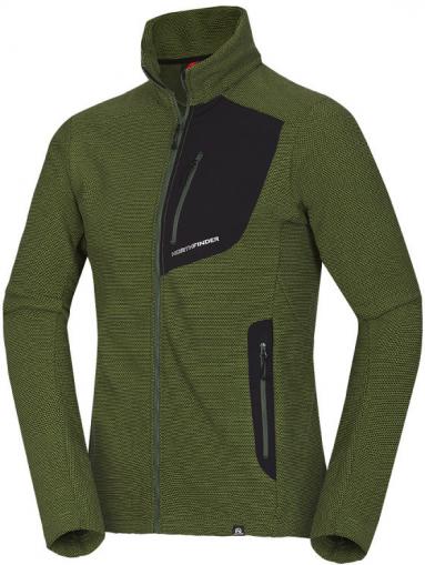 Mikina NORTHFINDER DRAVEN fleece zelená