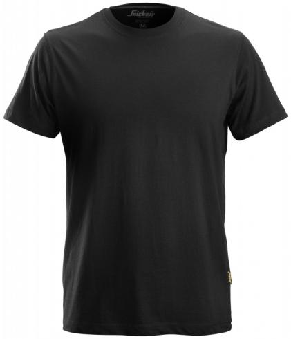 Tričko SNICKERS Classic s krátkým rukávem černé