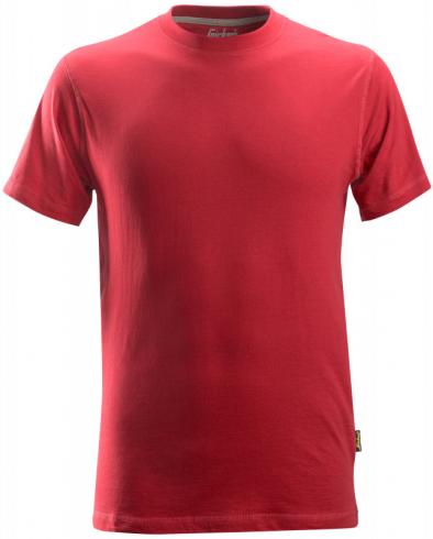 Tričko SNICKERS Classic s krátkým rukávem červené