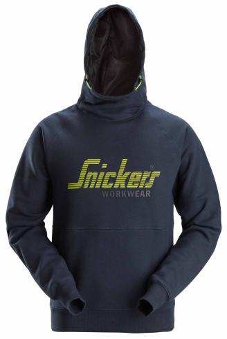 Mikina SNICKERS Workwear s kapucí modrá