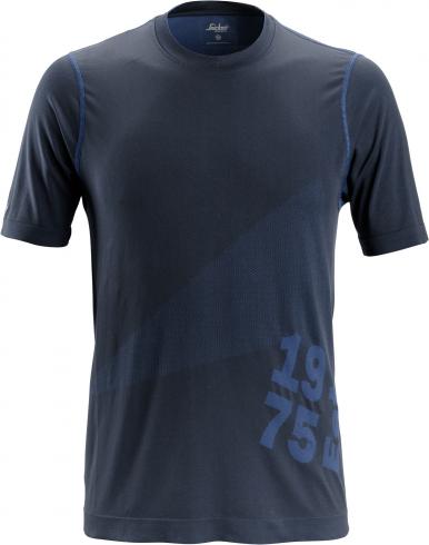 Tričko SNICKERS FlexiWork 37.5® funkční s krátkým rukávem tmavě modré