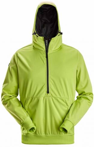 Větrovka SNICKERS FlexiWork Softshell Stretch limetka