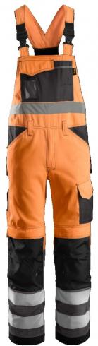 Kalhoty laclové SNICKERS reflexní třída 2 oranžové