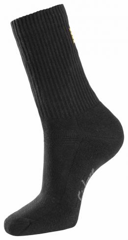Ponožky SNICKERS bavlněné černé trojbalení