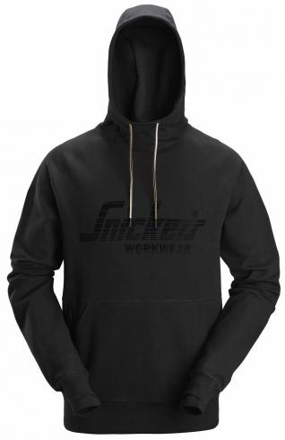 Mikina SNICKERS Workwear s kapucí Bright černá