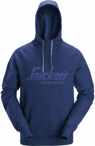 Mikina SNICKERS Workwear s kapucí Bright modrá